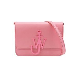 J.W.Anderson Anchor Leather Bag Pink Auth